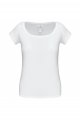 Dames T-shirt Boothals Kariban K384 WHITE